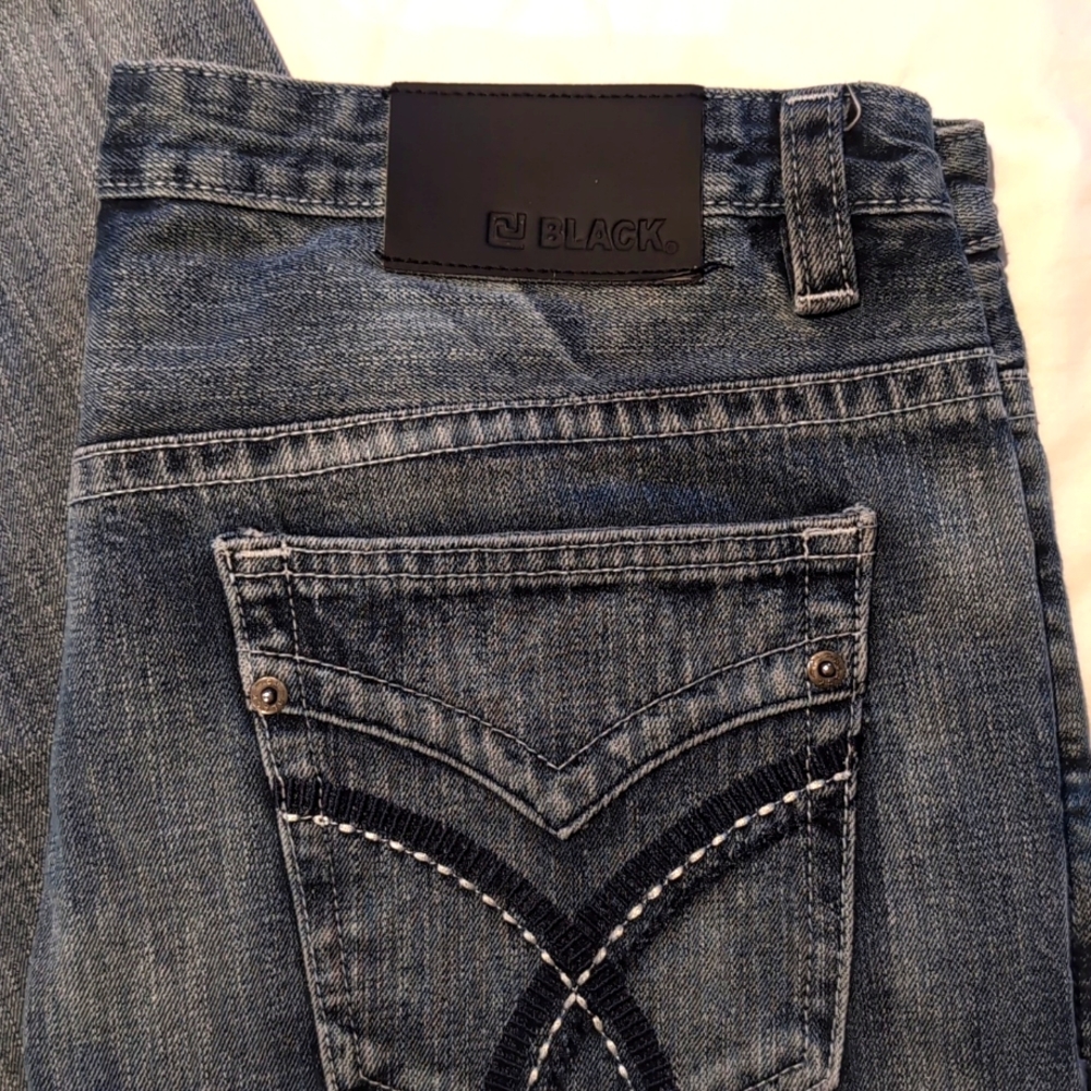Mens CJ Black Skinny 34x34